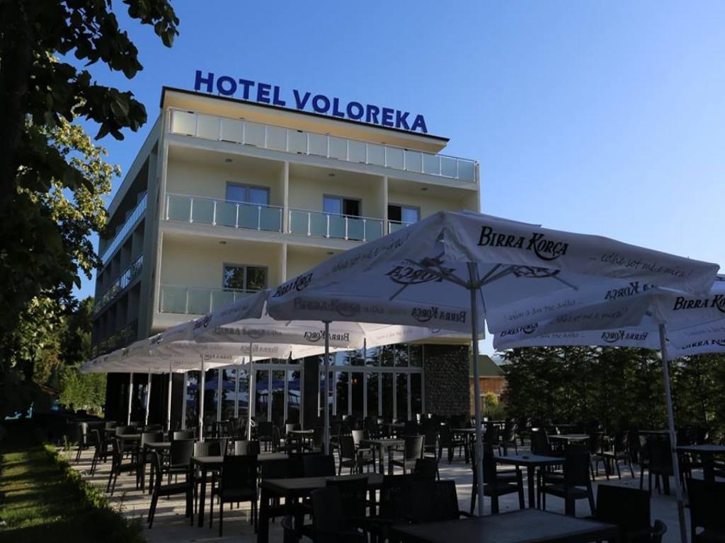 Hotel Voloreka Tushemisht Buitenkant foto